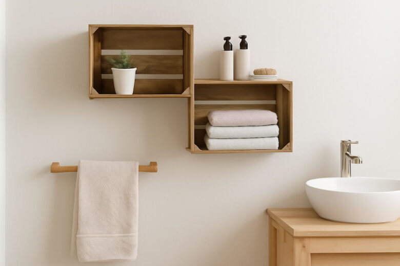 Decoração de Banheiro Estiloso com Pouco Dinheiro